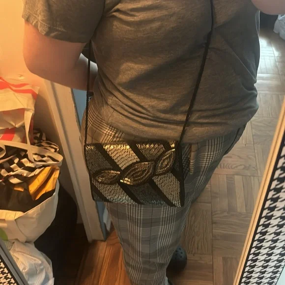 Vintage beaded clutch bag - Picture 10 of 10